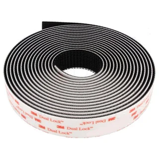 3M™  SJ 3550CF Dual Lock 250 (5 meter) Sort, 25mm x 5m 