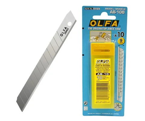 Olfa Reserveblad for 180 og Silver (AB-10B) Reserveblad 