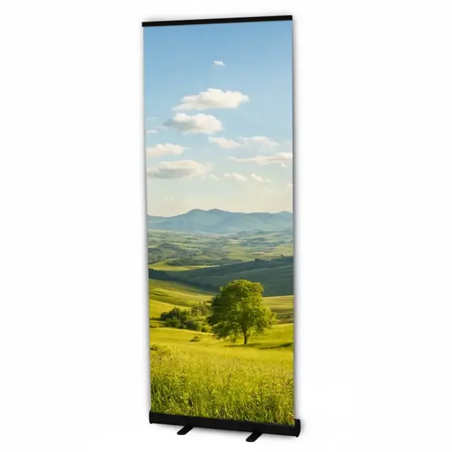 Rollup enkel 85cm Sort 85cm 