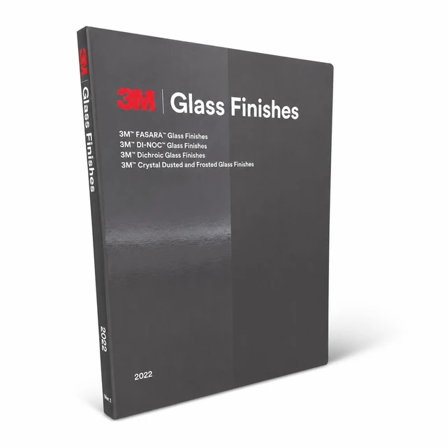 3M™ FASARA™ Glass Finishes Sample Book Prøvebok 