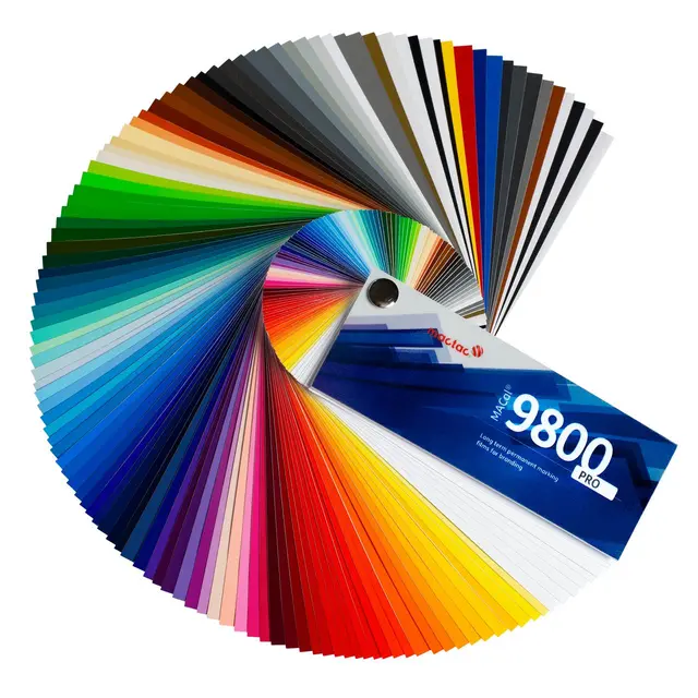 Mactac 9800 Pro Swatch Fargevifte/prøvebok 