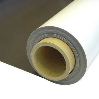 Magnetfolie 0.40 - til butikkhyller mm Format hel rull 1,00 x 20m 