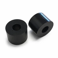 Avstandstykke 15 mm sort PVC 100 stk