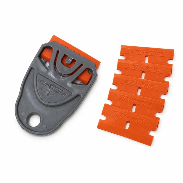 Soft Surface Scraper Mini 300-006, holder + 5 ekstra blader 