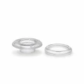 plastmaljer 12mm Nittring plast, 12mm, 1000 stk
