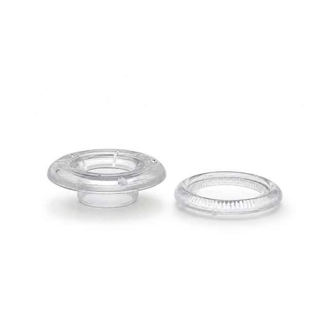 plastmaljer 12mm Nittring plast, 12mm, 1000 stk 