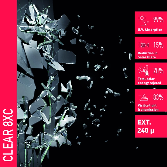 Solar Screen CLEAR 8 XC 