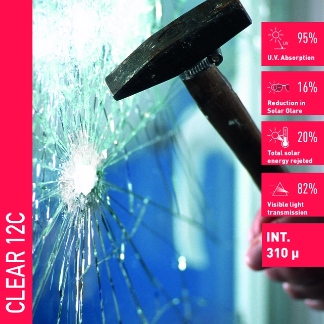 Solar Screen CLEAR 12 C 