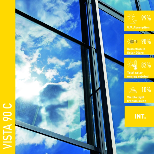 Solar Screen VISTA 90 C Format hel rull 1,52 x 30,5m 